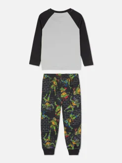 Pyjamas Et Vêtements De Nuit|Primark Pyjama Long Les Tortues Ninja Gris