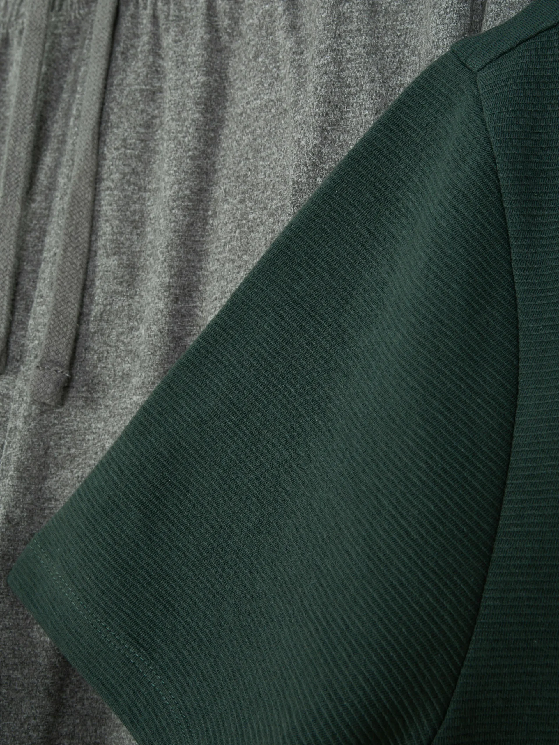 Pyjamas|Primark Pyjama Long Texturé Vert