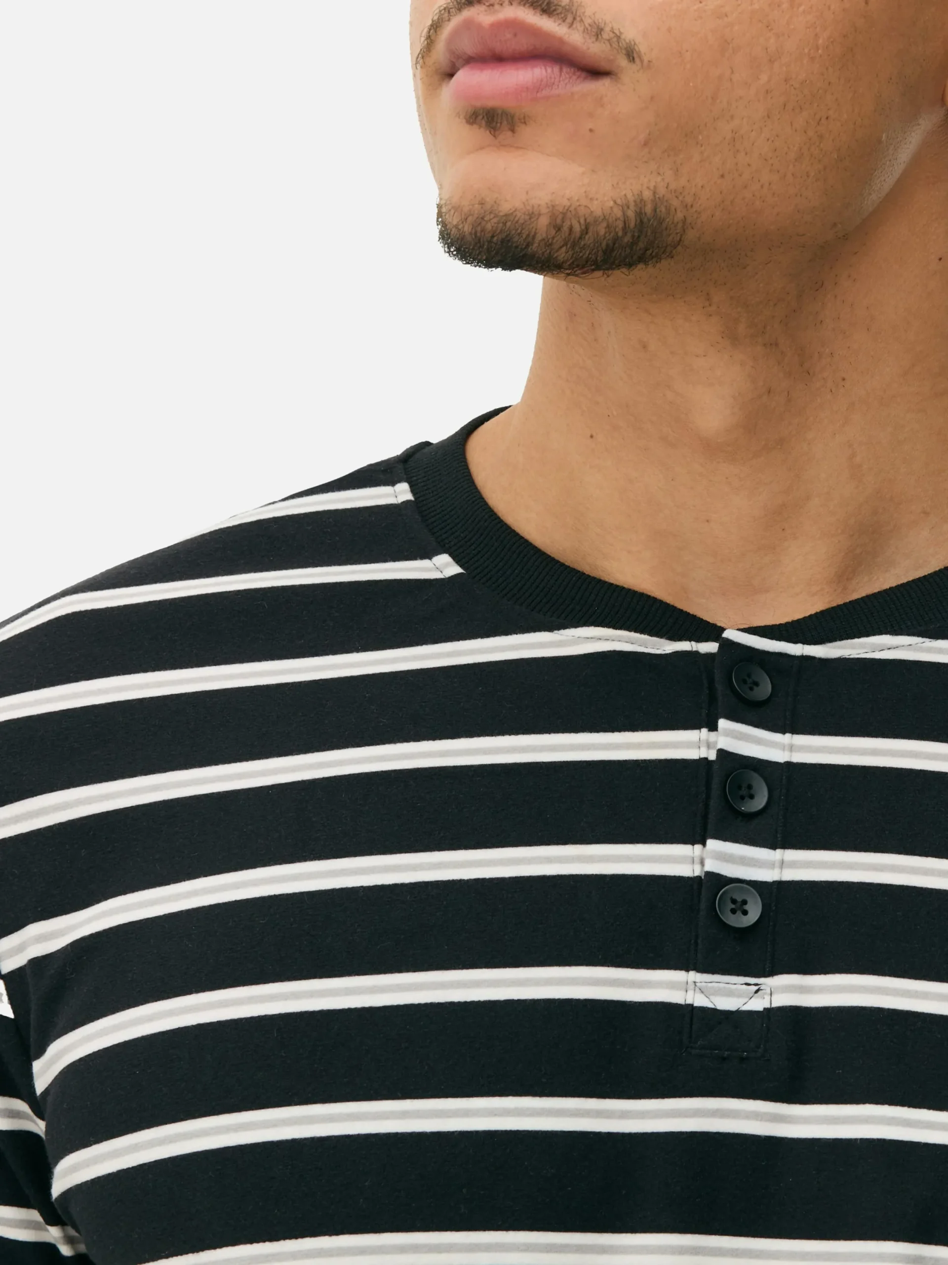 Pyjamas|Primark Pyjama Long Ultra-doux Noir