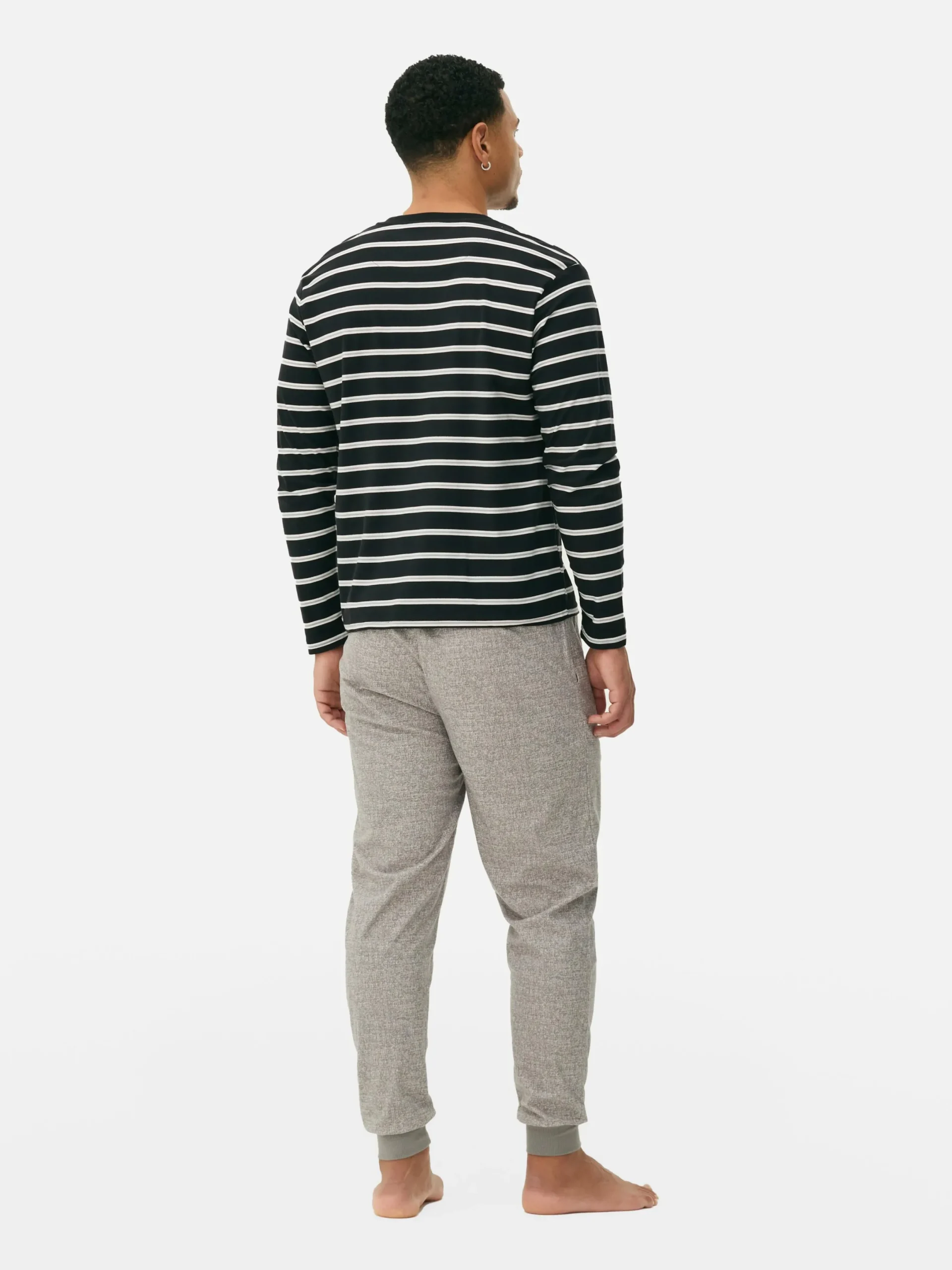 Pyjamas|Primark Pyjama Long Ultra-doux Noir