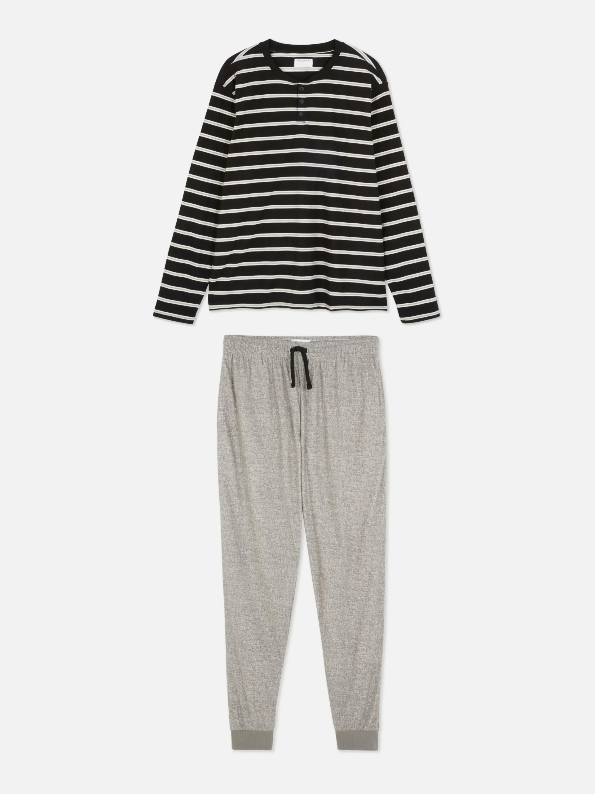 Pyjamas|Primark Pyjama Long Ultra-doux Noir