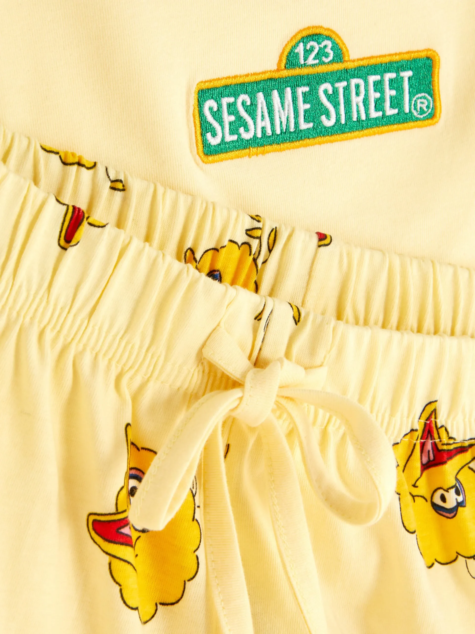 Ensembles Pyjamas|Primark Pyjama Short 1, Rue Sésame Jaune