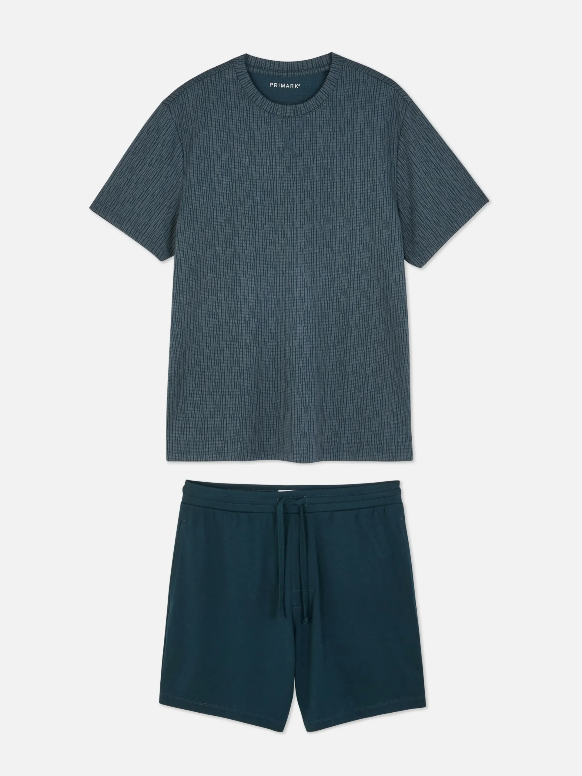 Pyjamas|Primark Pyjama Short Texturé Bleu