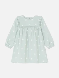 Robes|Primark Robe à Smocks Et à Manches Longues Vert menthe