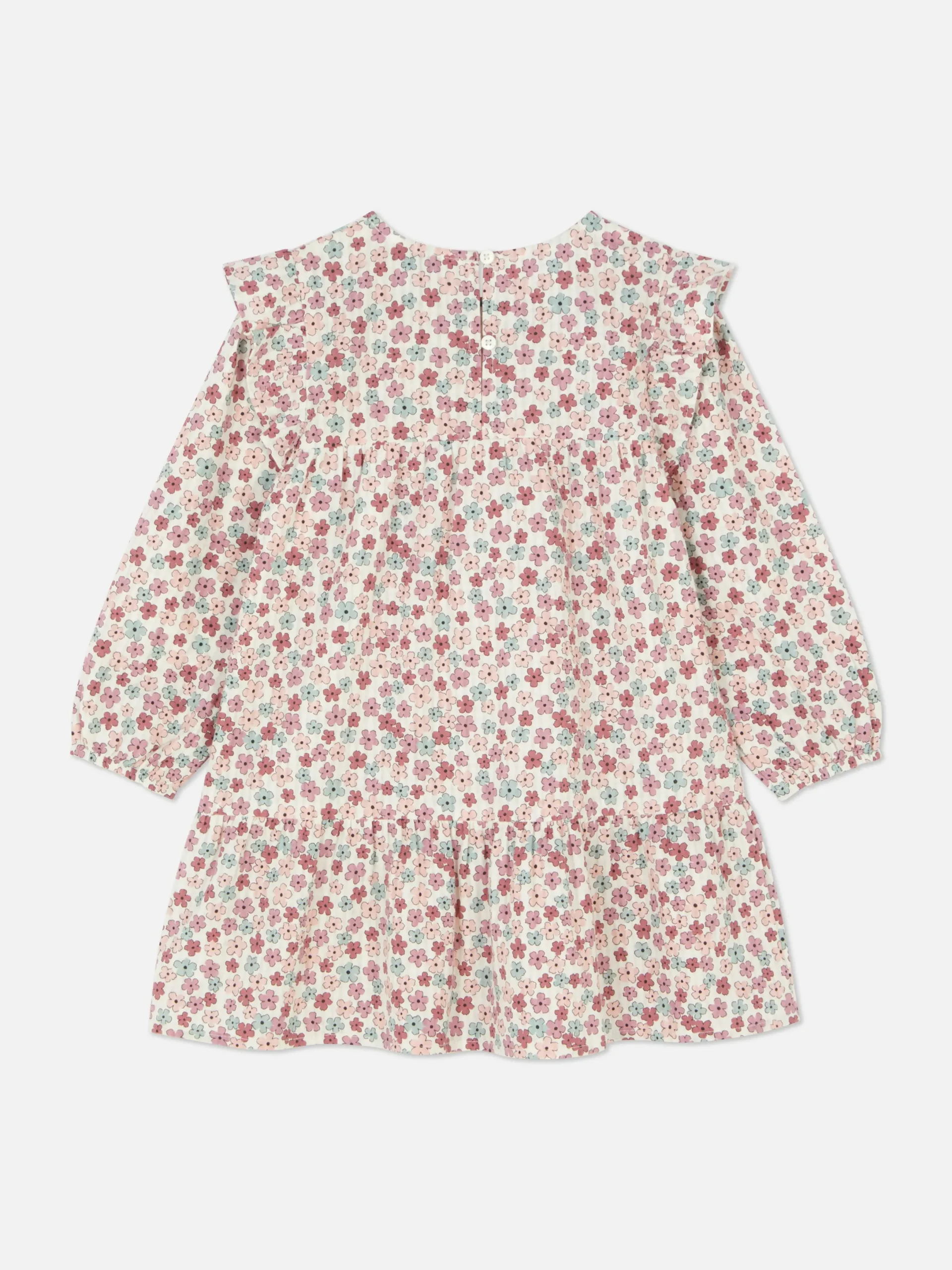 Robes|Primark Robe à Volants à Motif Floral Multicolore