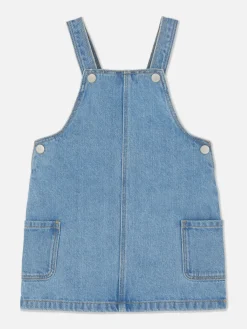 Robes Et Jupes|Primark Robe Chasuble En Denim Bleu clair