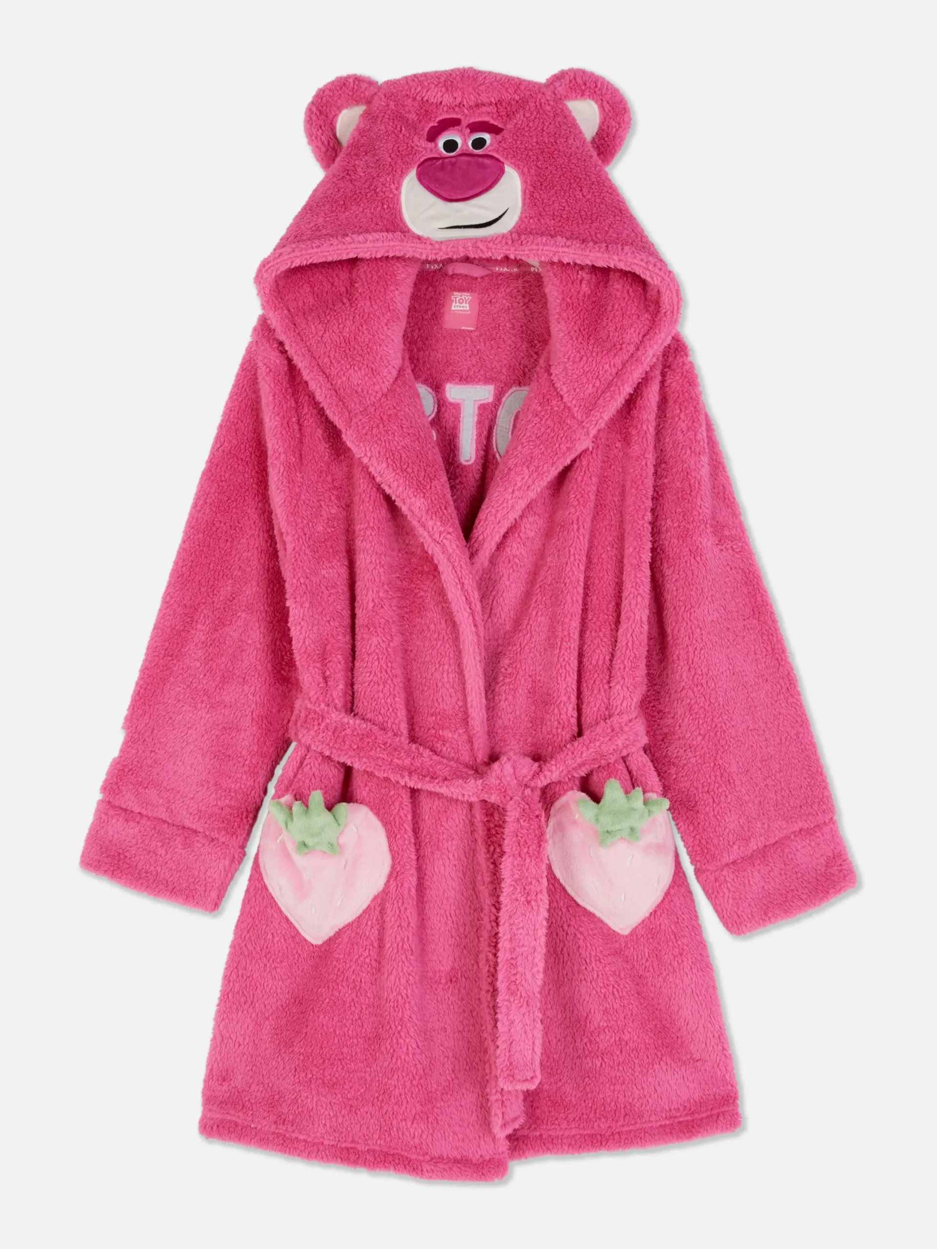 Peignoirs|Primark Robe De Chambre à Poche Fraise Disney Toy Story Lotso Rose