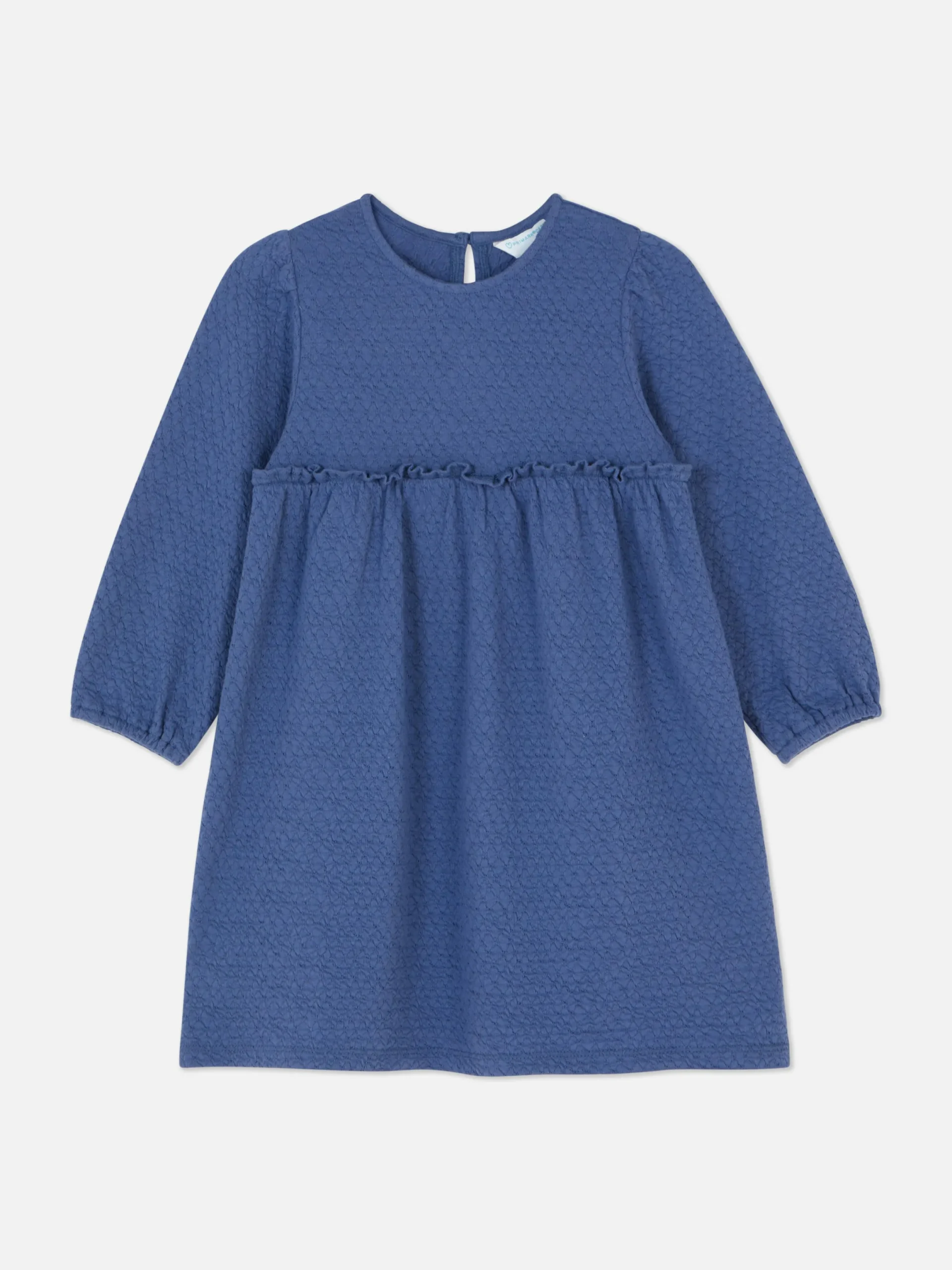 Robes|Primark Robe En Maille Texturée Bleu