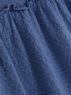 Robes|Primark Robe En Maille Texturée Bleu