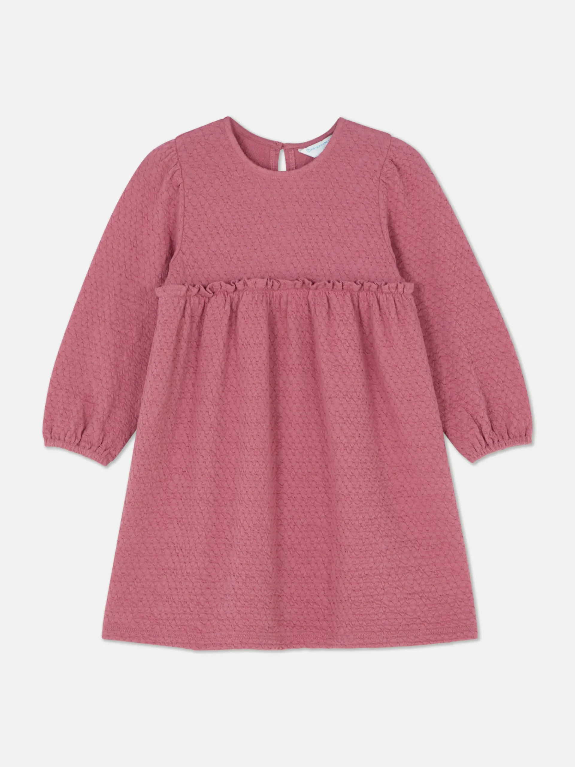 Robes|Primark Robe En Maille Texturée Rose