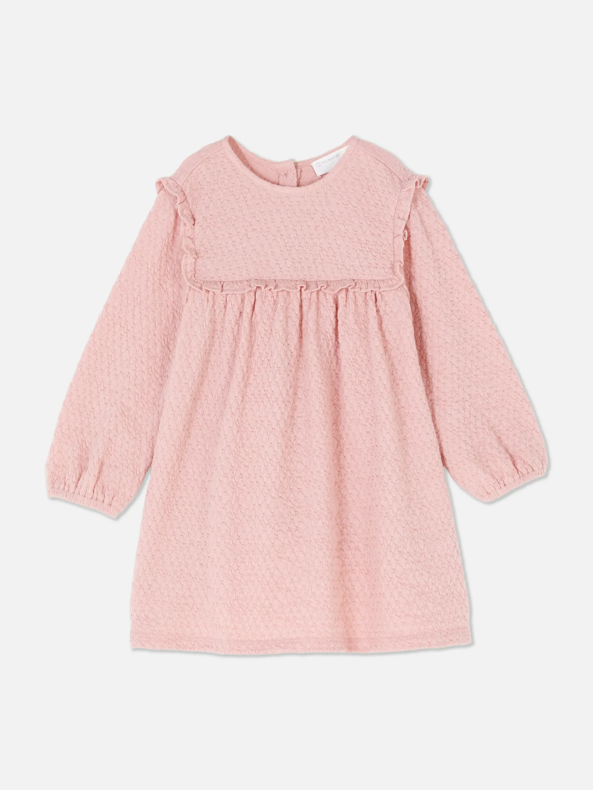 Robes Et Jupes|Primark Robe Froncée à Volants Rose
