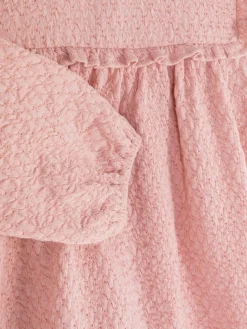 Robes Et Jupes|Primark Robe Froncée à Volants Rose