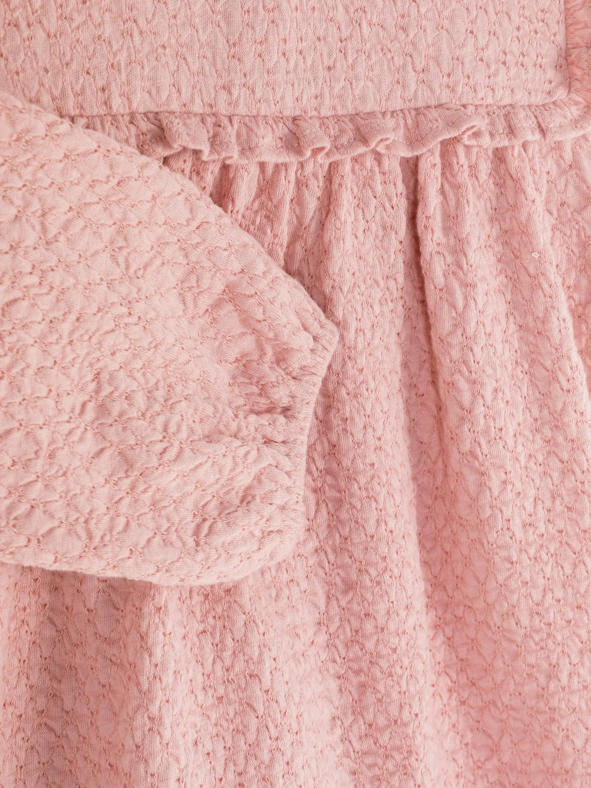 Robes Et Jupes|Primark Robe Froncée à Volants Rose