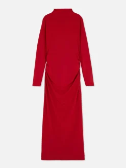 Vêtements Gothiques|Tout Halloween|Primark Robe Longue En Jersey Beetlejuice X Colleen Atwood Rouge