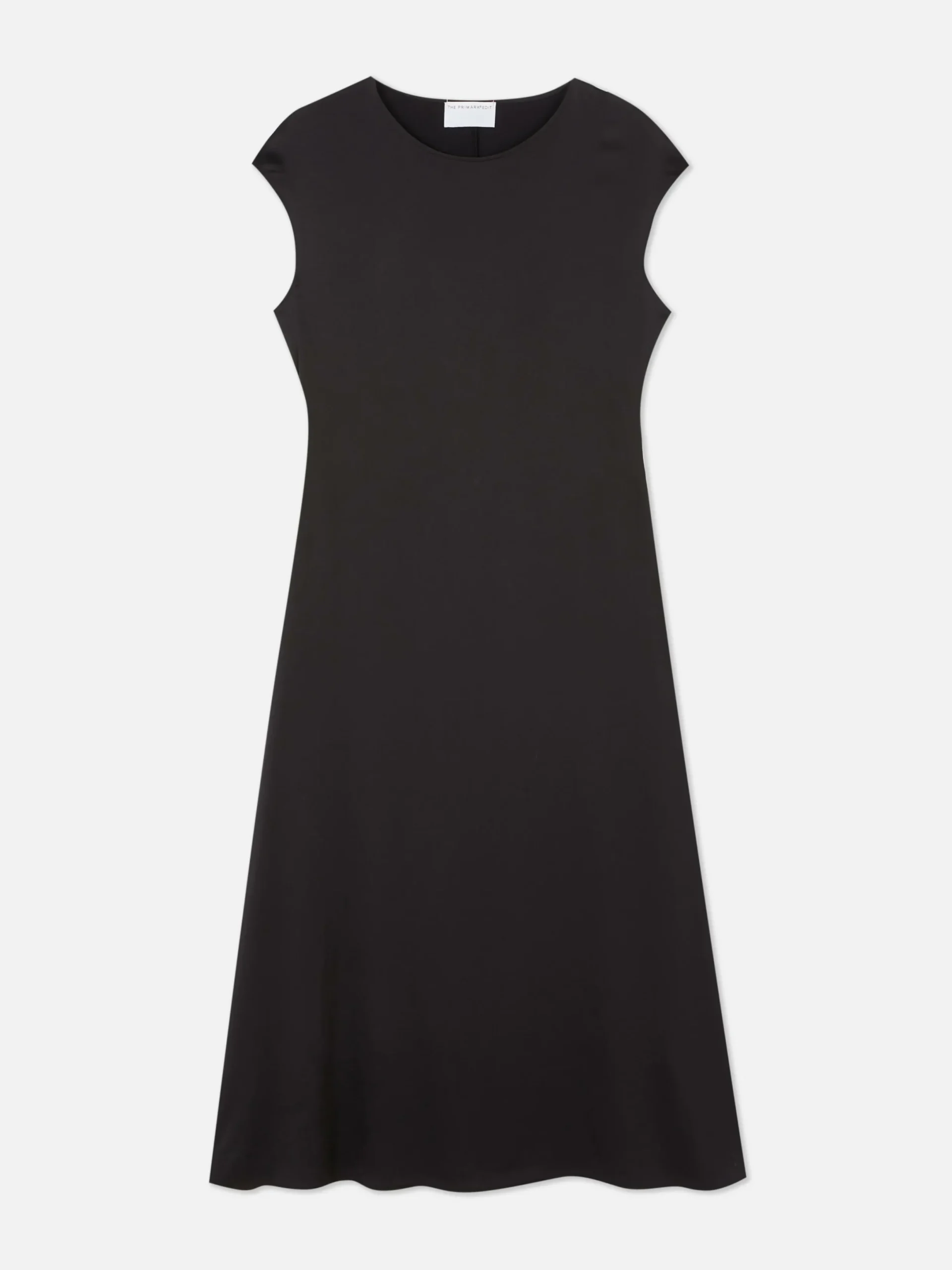 Robes|Primark Robe Mi-longue En Satin The Edit Noir