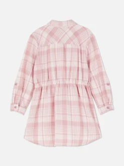 Robes|Primark Robe-chemise à Carreaux Rose