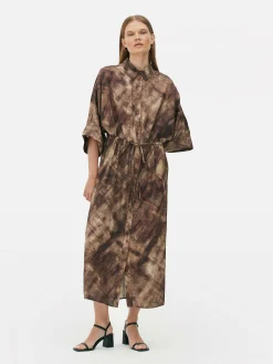 Robes|Primark Robe-chemise Mi-longue The Edit Camel