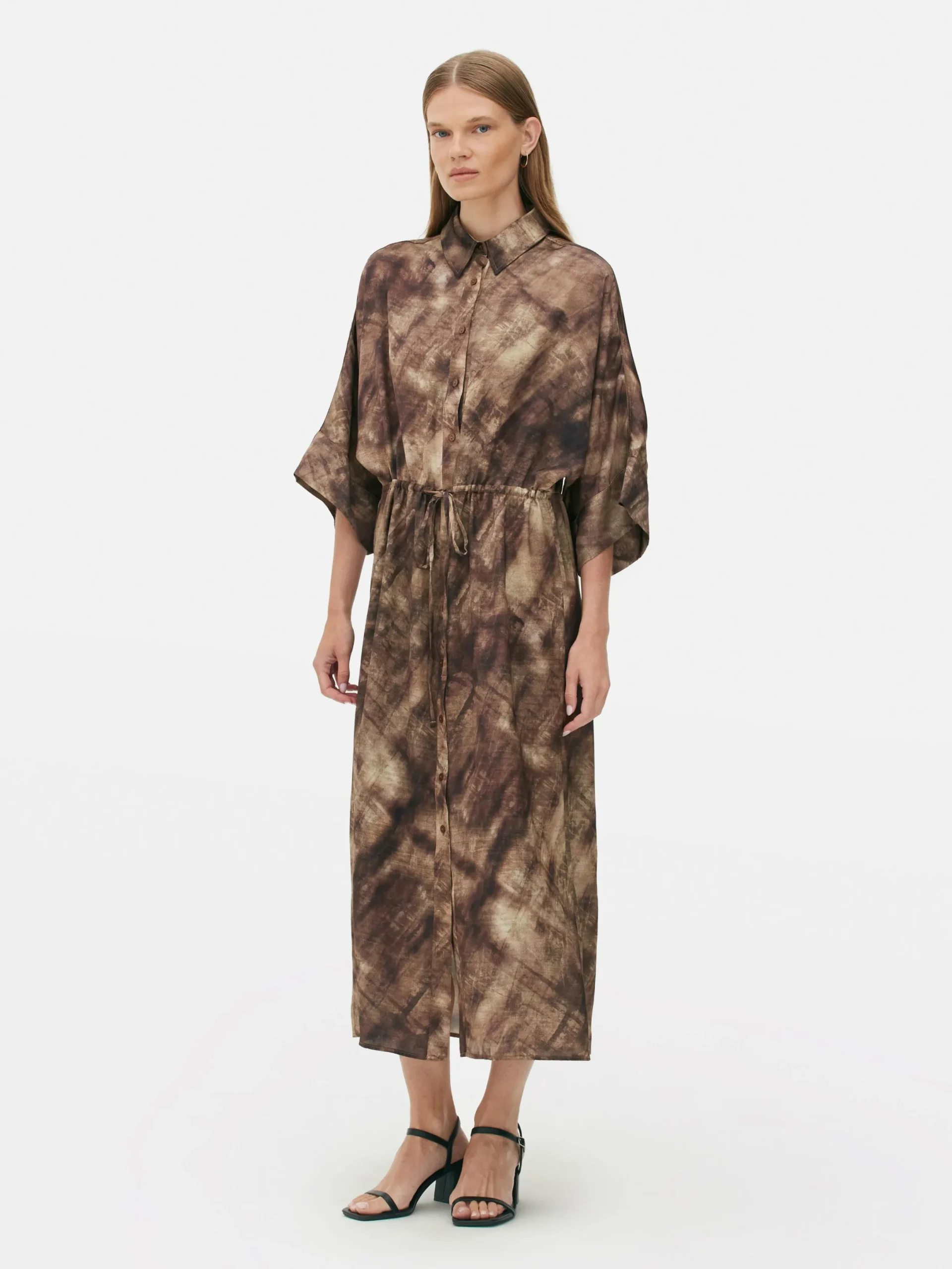 Robes|Primark Robe-chemise Mi-longue The Edit Camel