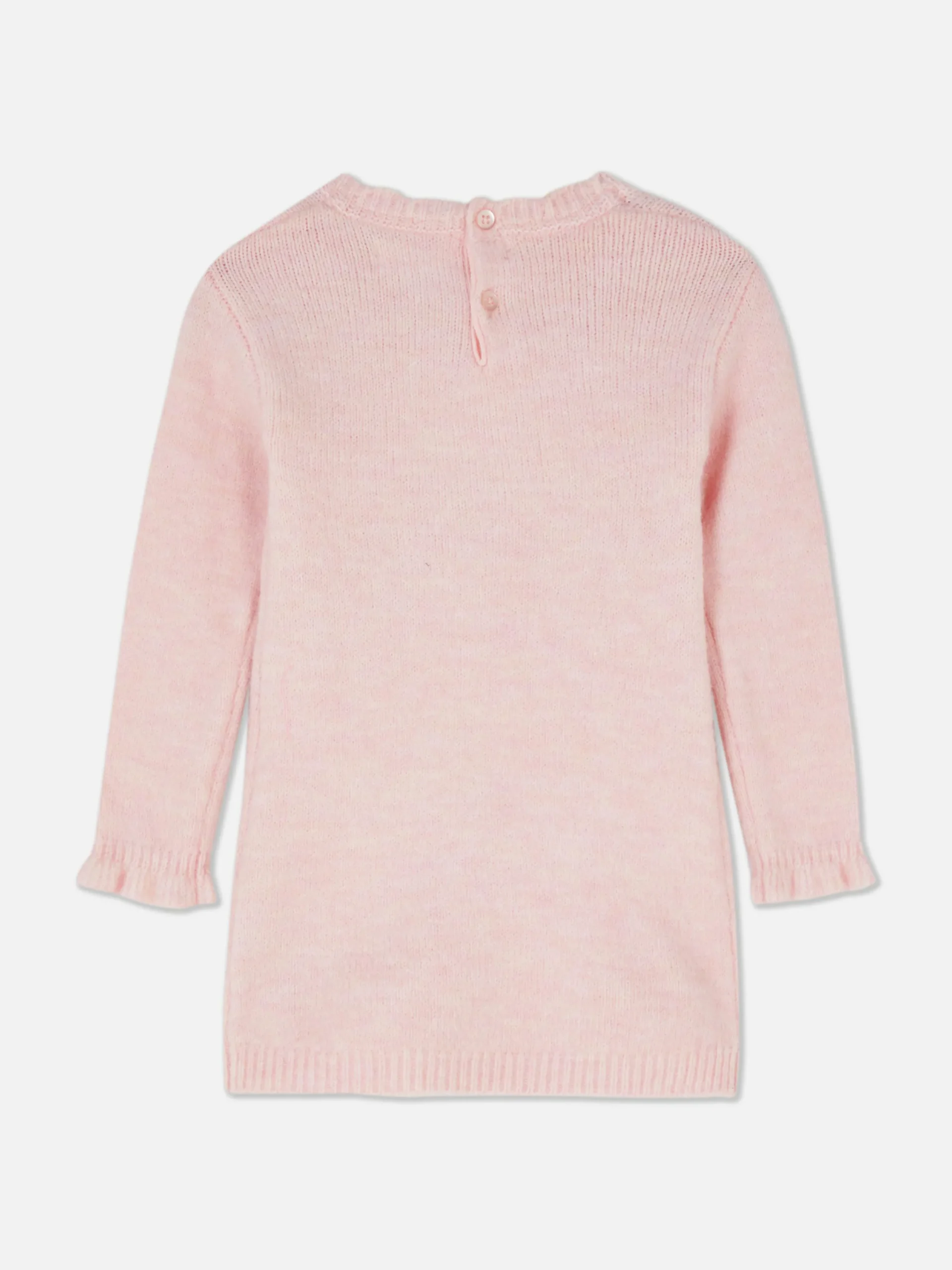 Robes Et Jupes|Primark Robe-pull Tricotée à Motif Lapin Et Collants Rose