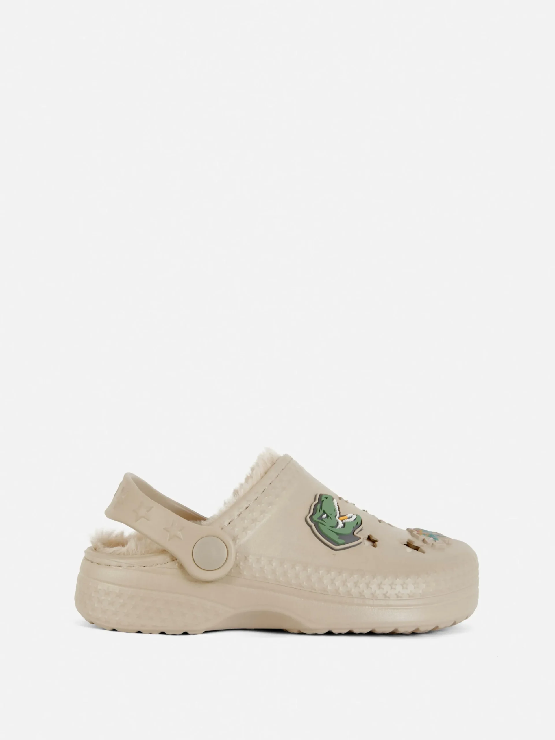 Chaussons|Primark Sabots Doublés En Fausse Fourrure à Motif Dinosaure Multicolore