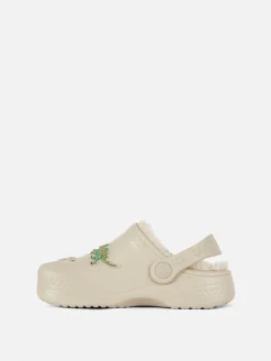 Chaussons|Primark Sabots Doublés En Fausse Fourrure à Motif Dinosaure Multicolore