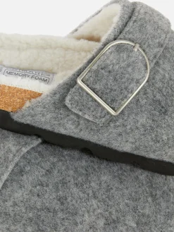 Chaussons|Primark Sabots En Feutre Gris