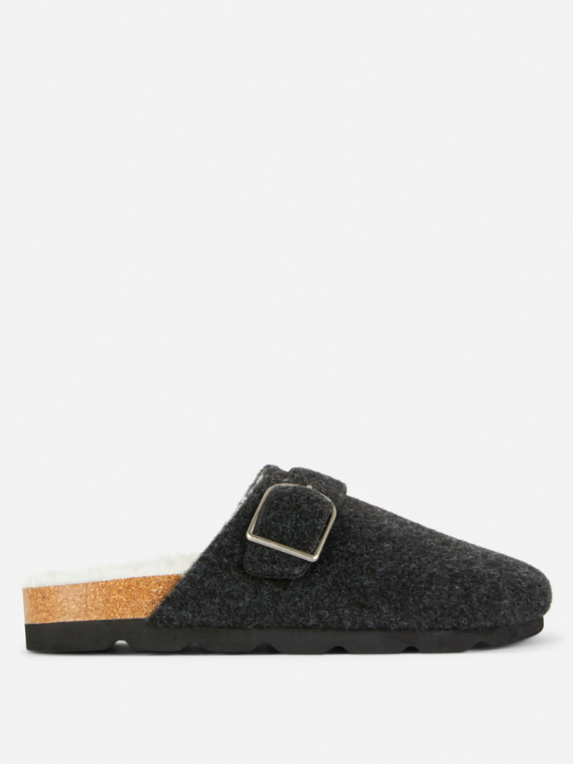 Chaussons|Primark Sabots En Feutre Noir