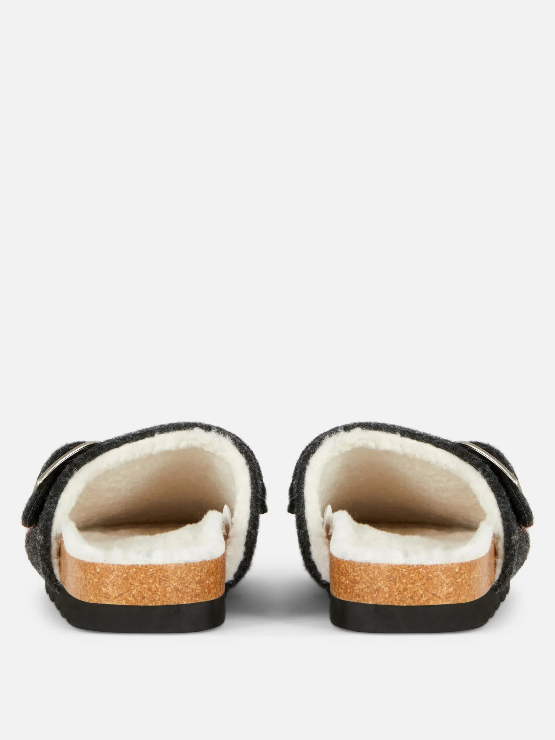 Chaussons|Primark Sabots En Feutre Noir