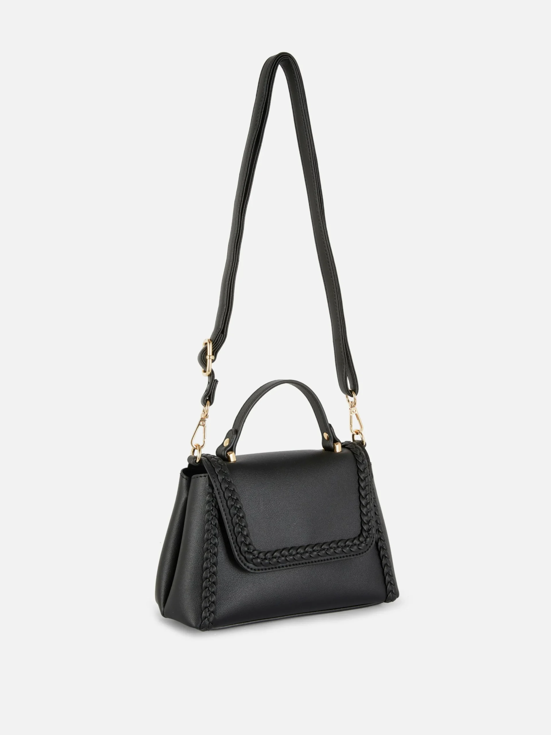 Sacs Et Porte-Monnaie|Primark Sac à Bandoulière à Détails Tressés Noir