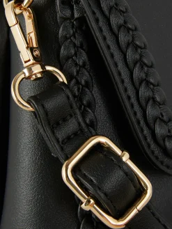 Sacs Et Porte-Monnaie|Primark Sac à Bandoulière à Détails Tressés Noir