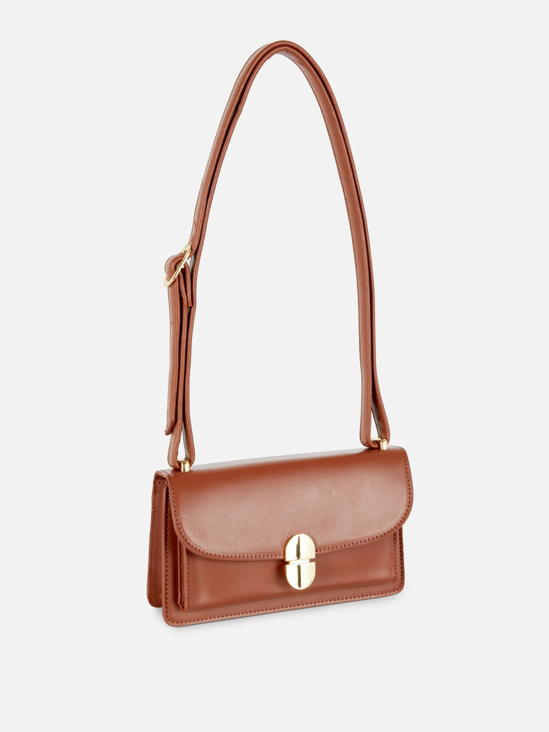 Sacs Et Porte-Monnaie|Primark Sac à Bandoulière à Mini Cadenas Fauve