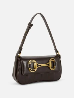 Sacs Et Porte-Monnaie|Primark Sac à Bandoulière Avec Mors Rita Ora Chocolat