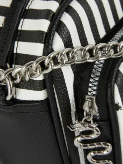 Beetlejuice|Accessoires Halloween|Primark Sac à Bandoulière Beetlejuice Noir/Blanc