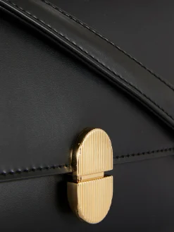 Sacs Et Porte-Monnaie|Primark Sac à Bandoulière Mi-long à Rabat Noir