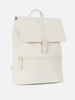 Sacs Et Porte-Monnaie|Primark Sac à Dos Avec Rabat Écru