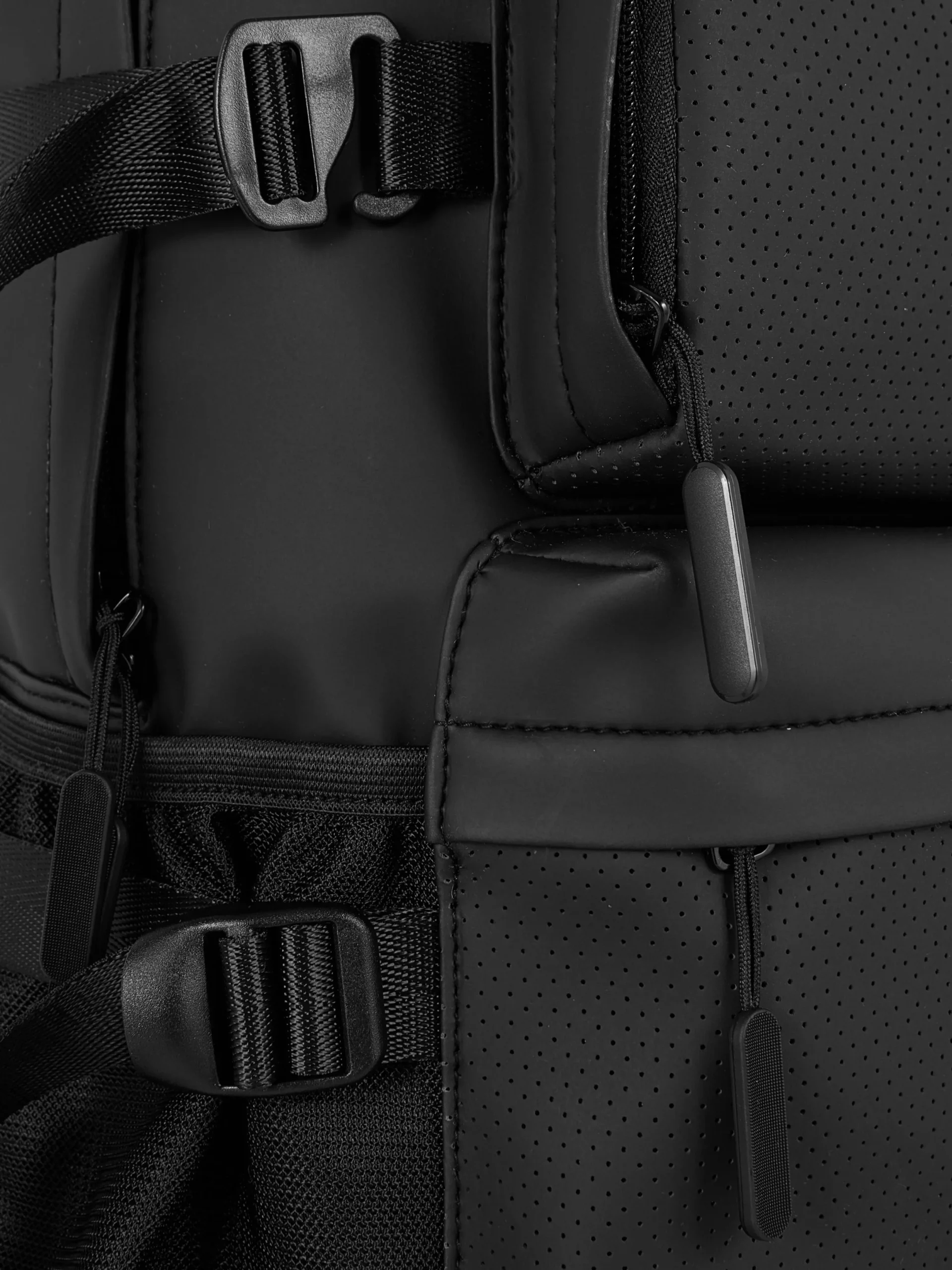 Sacs Et Portefeuilles|Primark Sac à Dos Caoutchouté à Poches Multiples Noir