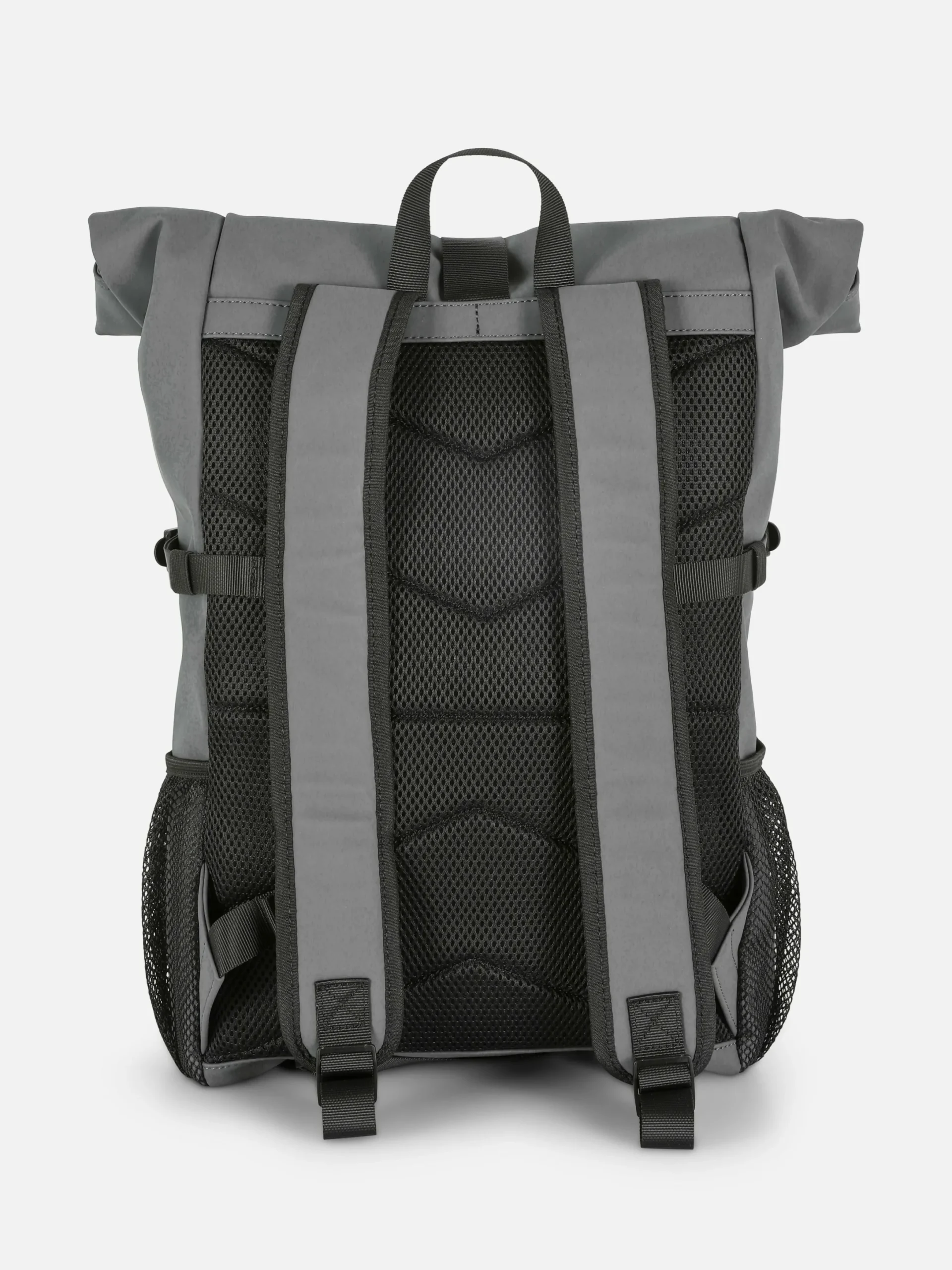 Sacs Et Portefeuilles|Primark Sac à Dos Caoutchouté Rabattable Sur Le Dessus Gris