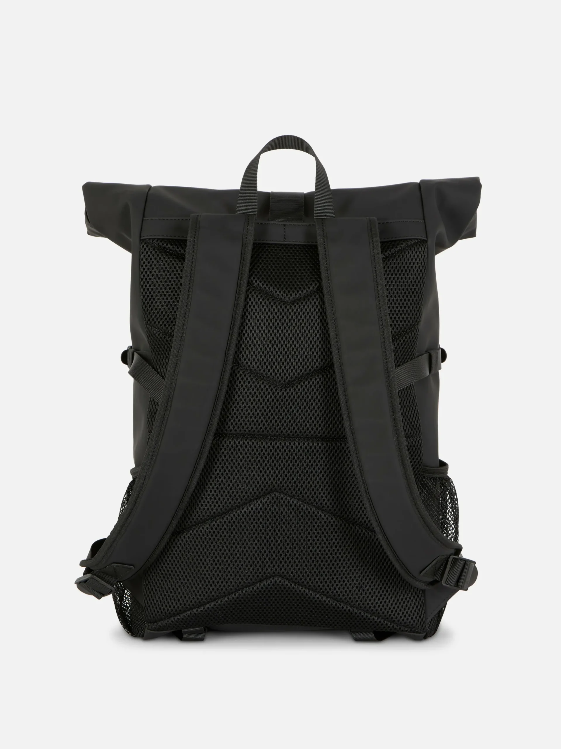 Sacs Et Portefeuilles|Primark Sac à Dos Caoutchouté Rabattable Sur Le Dessus Noir