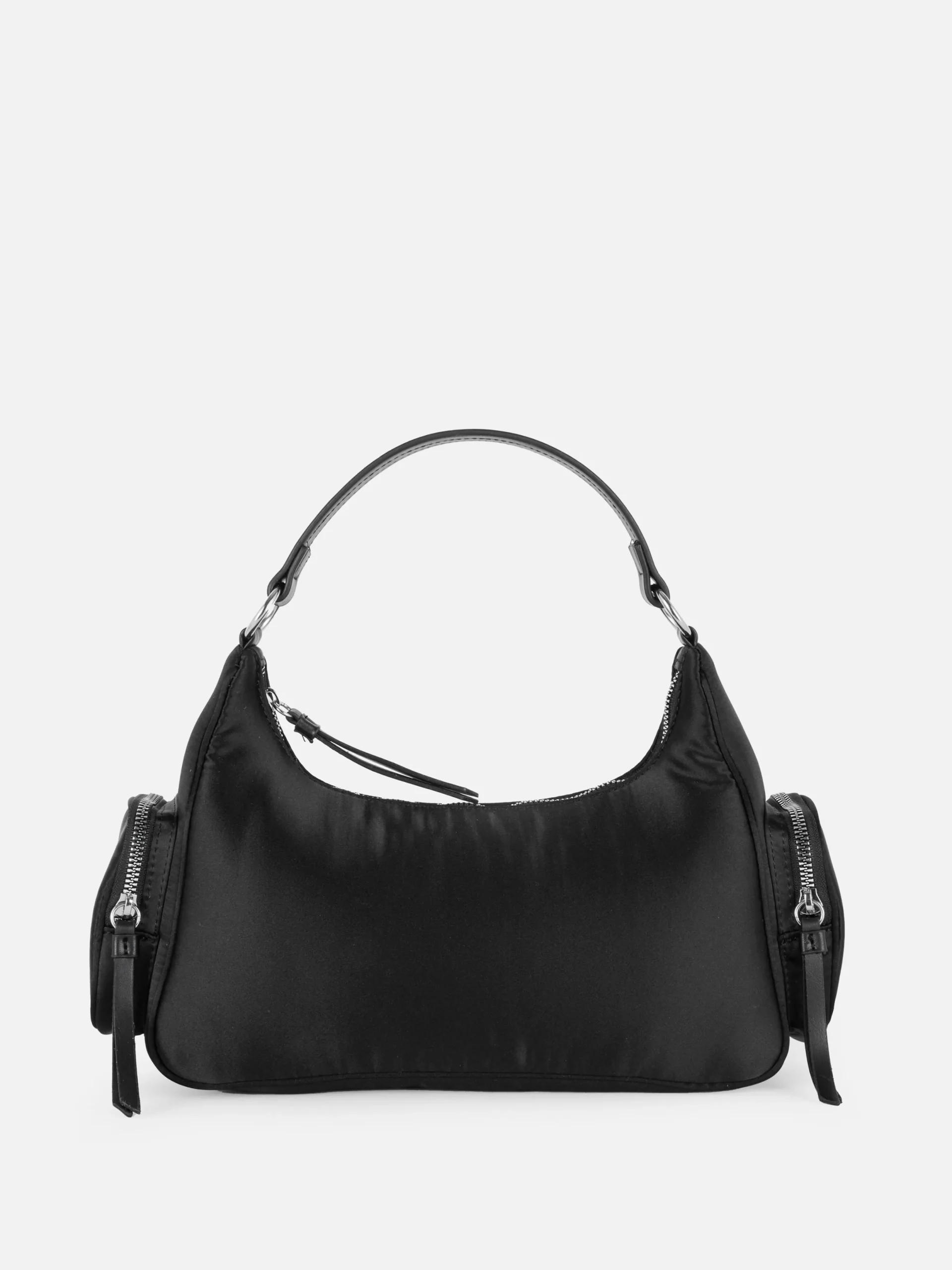 Sacs Et Porte-Monnaie|Primark Sac Bandoulière En Satin Avec Poche Noir