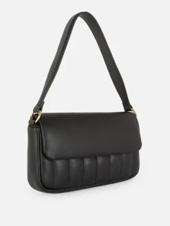 Sacs Et Porte-Monnaie|Primark Sac Bandoulière En Simili Cuir Rembourré Noir