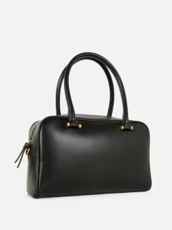Sacs Et Porte-Monnaie|Primark Sac Bowling En Simili Cuir Rita Ora Noir