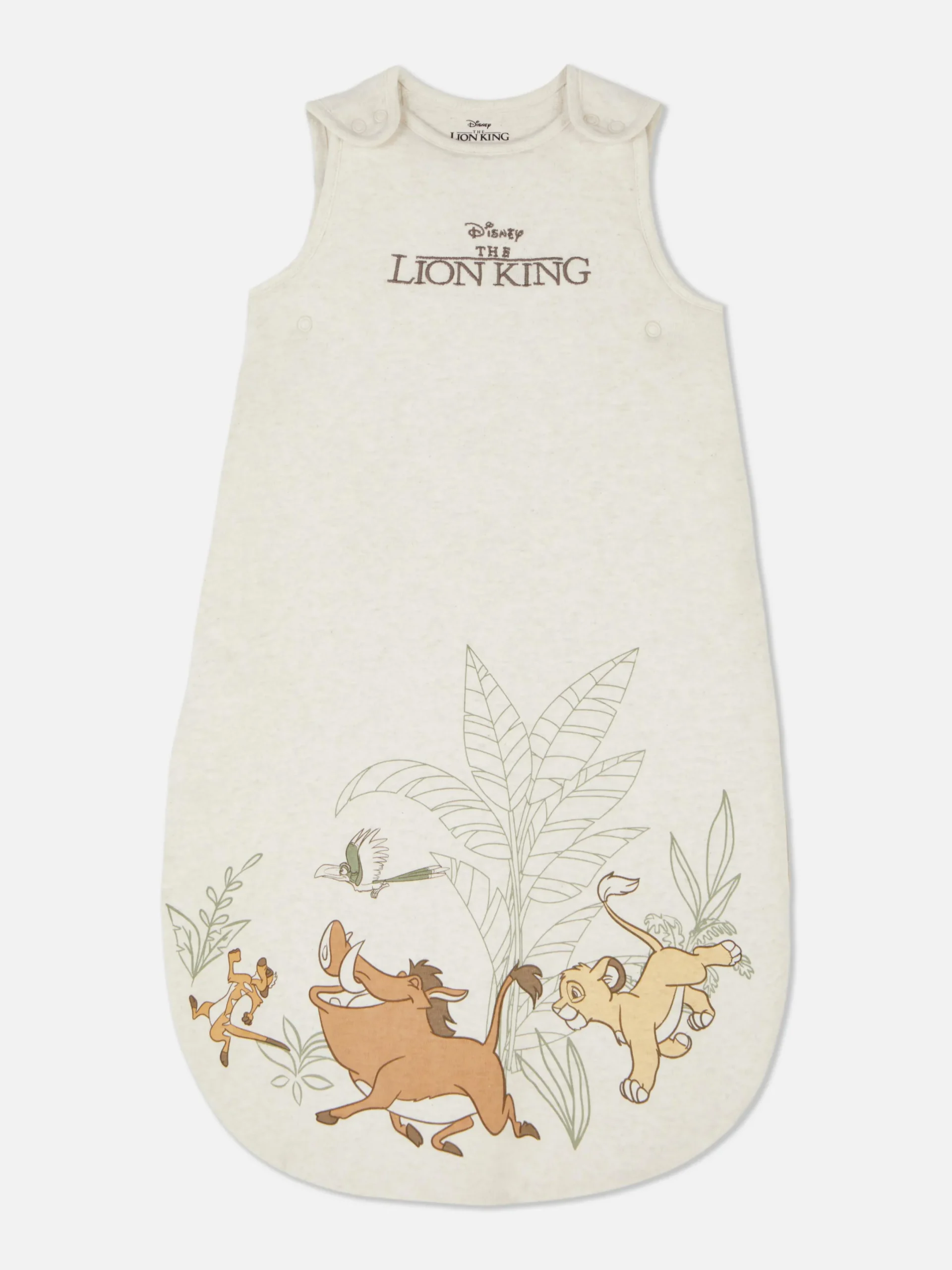 Linge De Lit Et Couvertures|Primark Sac De Couchage Disney Le Roi Lion 30e Anniversaire Écru