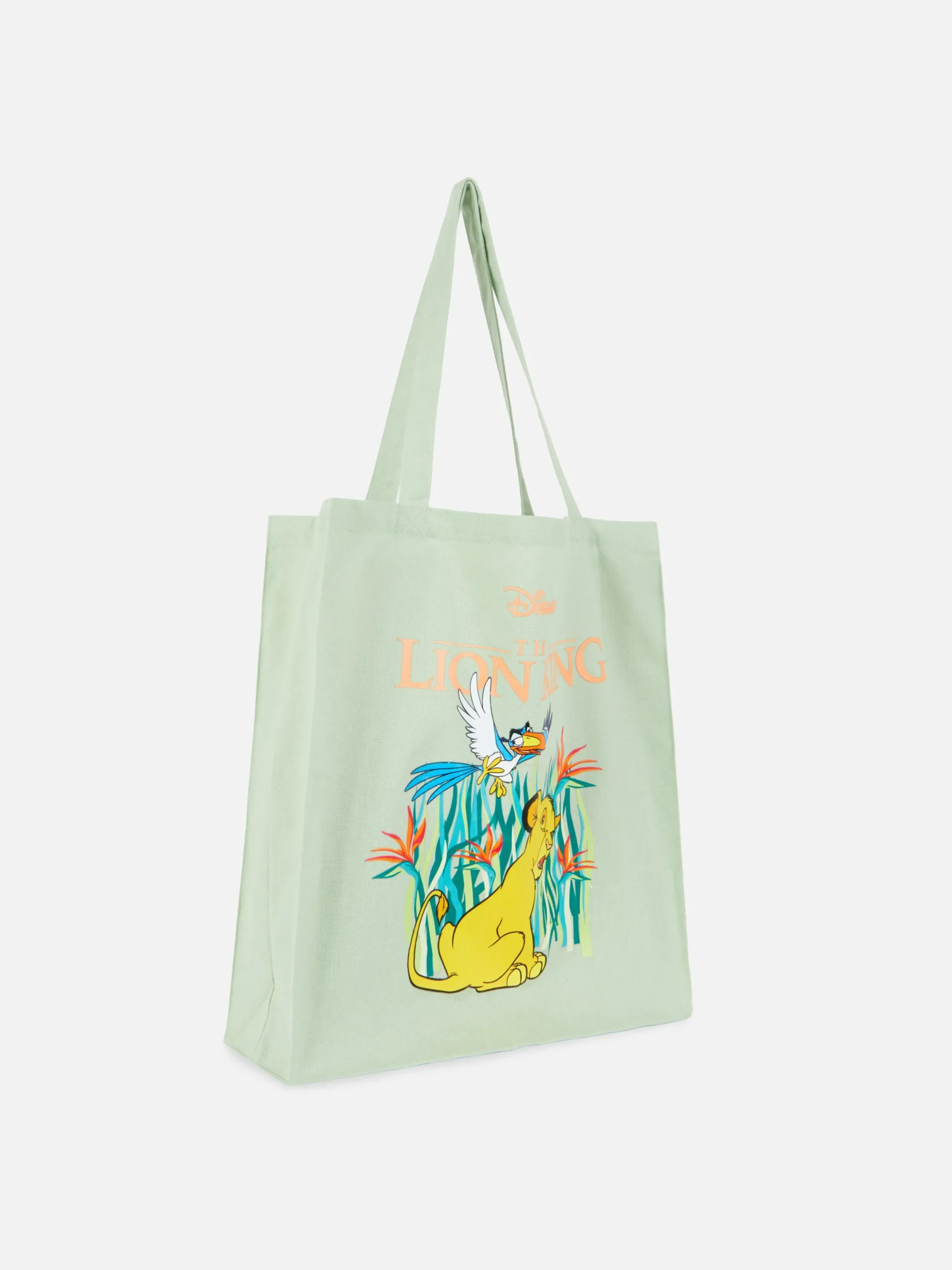Accessoires Voyages|Primark Sac En Toile Disney Le Roi Lion 30e Anniversaire Vert
