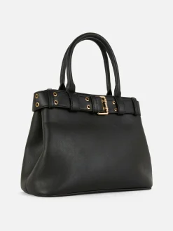 Sacs Et Porte-Monnaie|Primark Sac Fourre-tout En Simili Cuir à Boucle Rita Ora Noir
