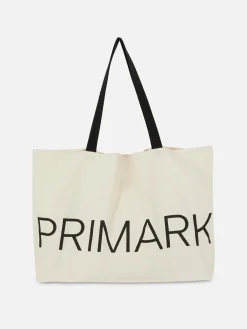 Sacs Et Porte-Monnaie|Primark Sac Fourre-tout En Toile Graphique Naturel