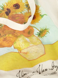 Sacs Et Porte-Monnaie|Primark Sac Fourre-tout Vincent Van Gogh Les Tournesols Naturel