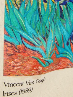 Sacs Et Porte-Monnaie|Primark Sac Fourre-tout XL Vincent Van Gogh Iris Naturel