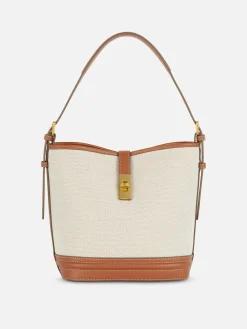 Sacs Et Porte-Monnaie|Primark Sac Seau à Finitions En Simili Cuir The Edit Fauve