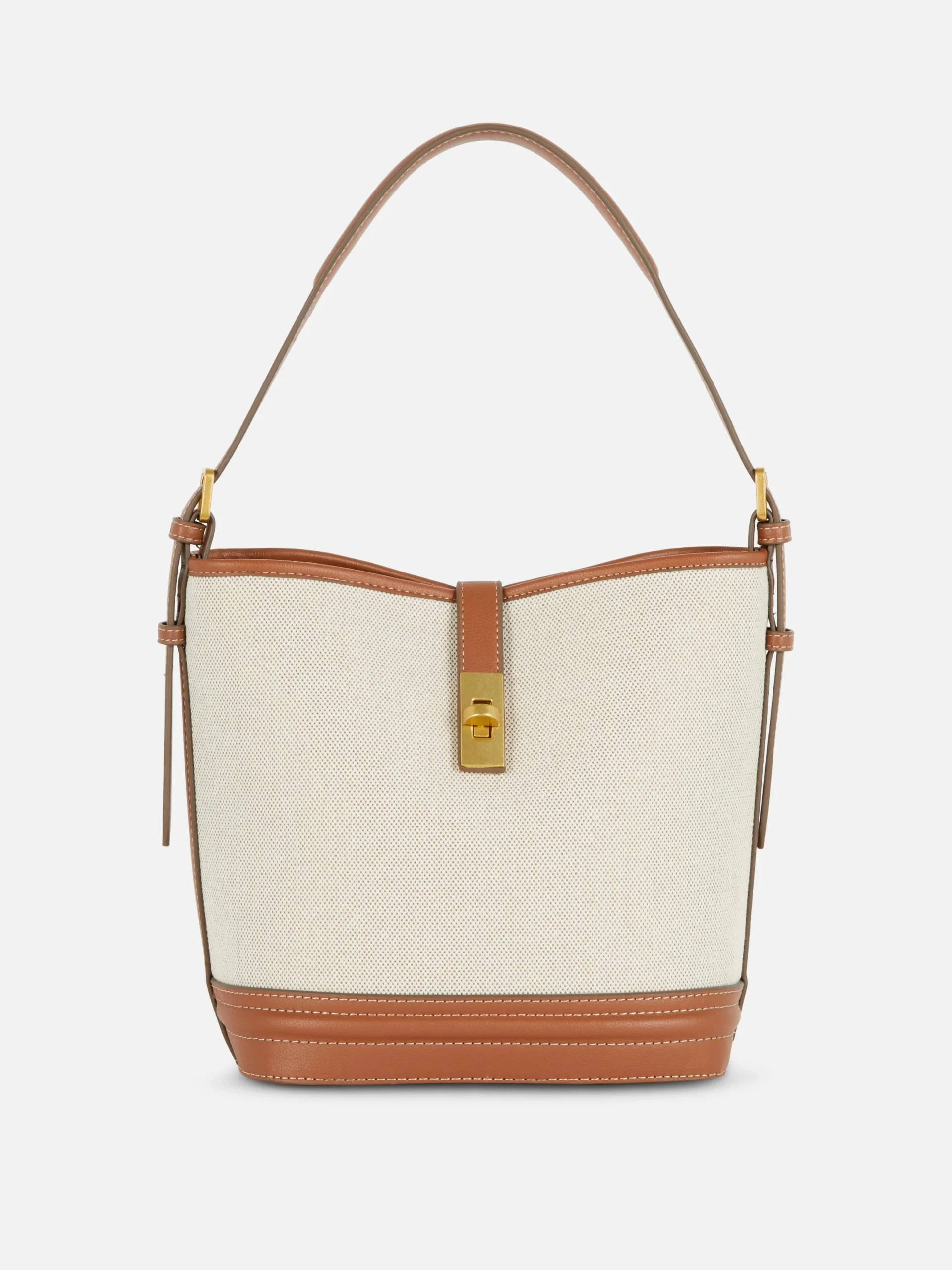 Sacs Et Porte-Monnaie|Primark Sac Seau à Finitions En Simili Cuir The Edit Fauve