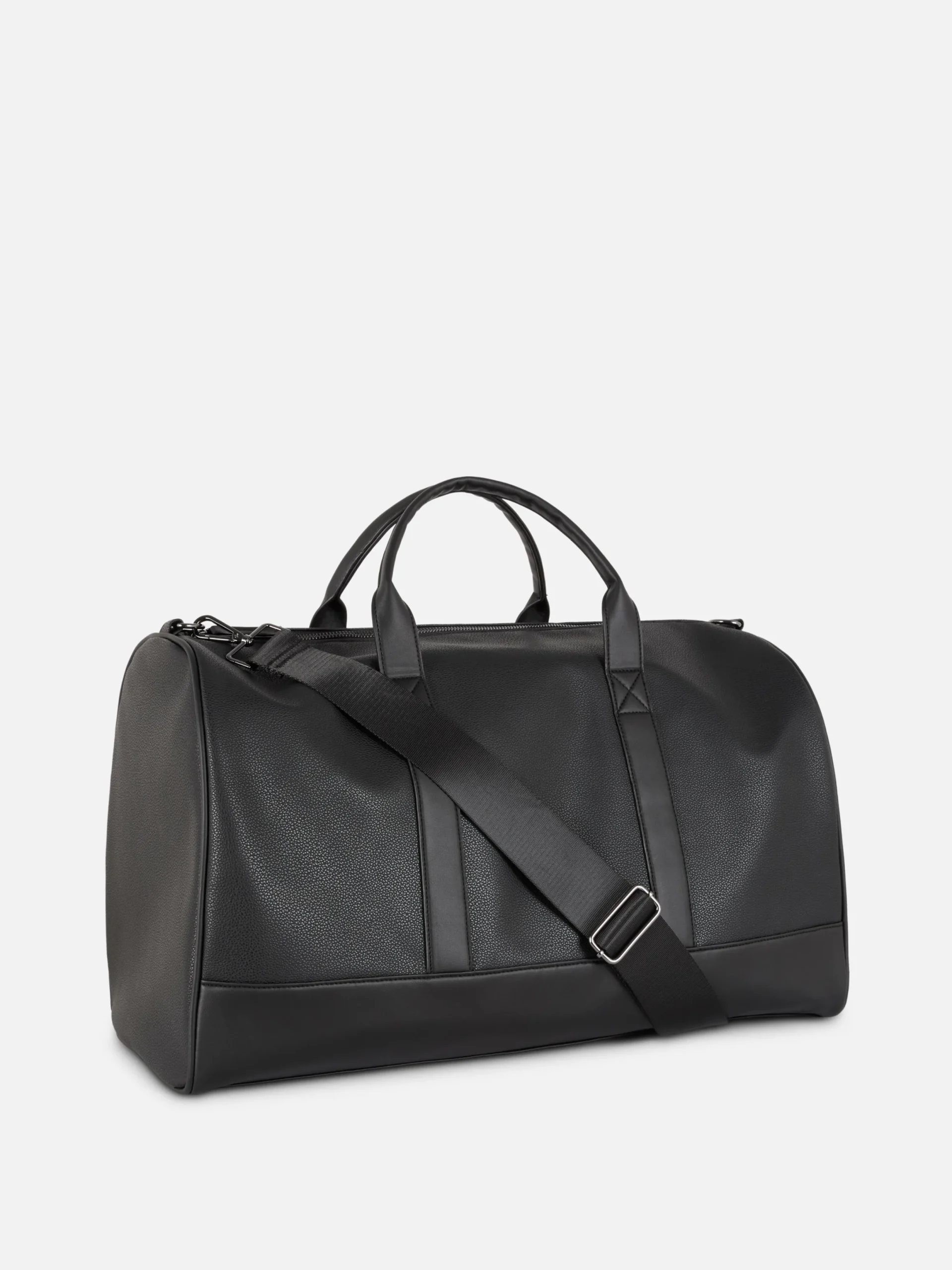 Sacs Et Portefeuilles|Primark Sac Week-end En Simili Cuir Noir
